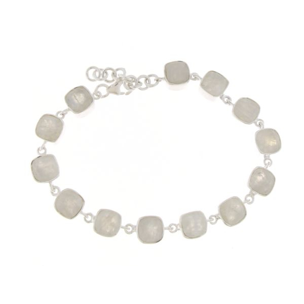 Rainbow Moonstone Bracelet model B6-007